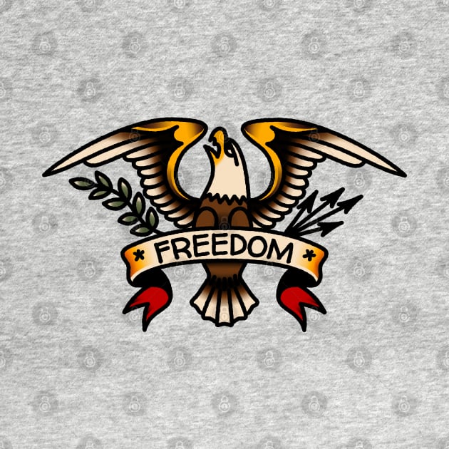 OldSalt American Traditional Freedom Eagle by OldSalt